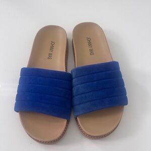 Johnny Was Royal Blue Women's Slippers